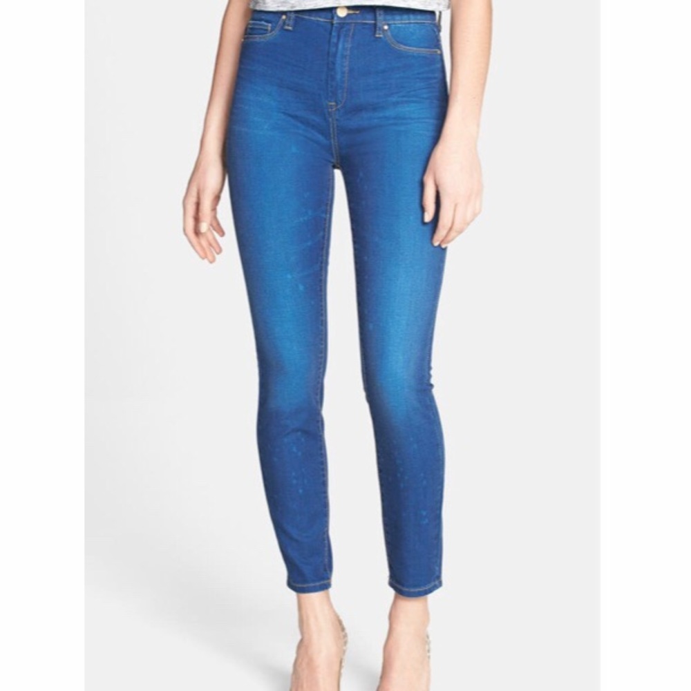 Blank NYC High Rise Crop Skinny Jean